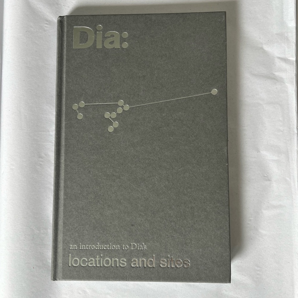 Brand new book Dia art foundation locations and site